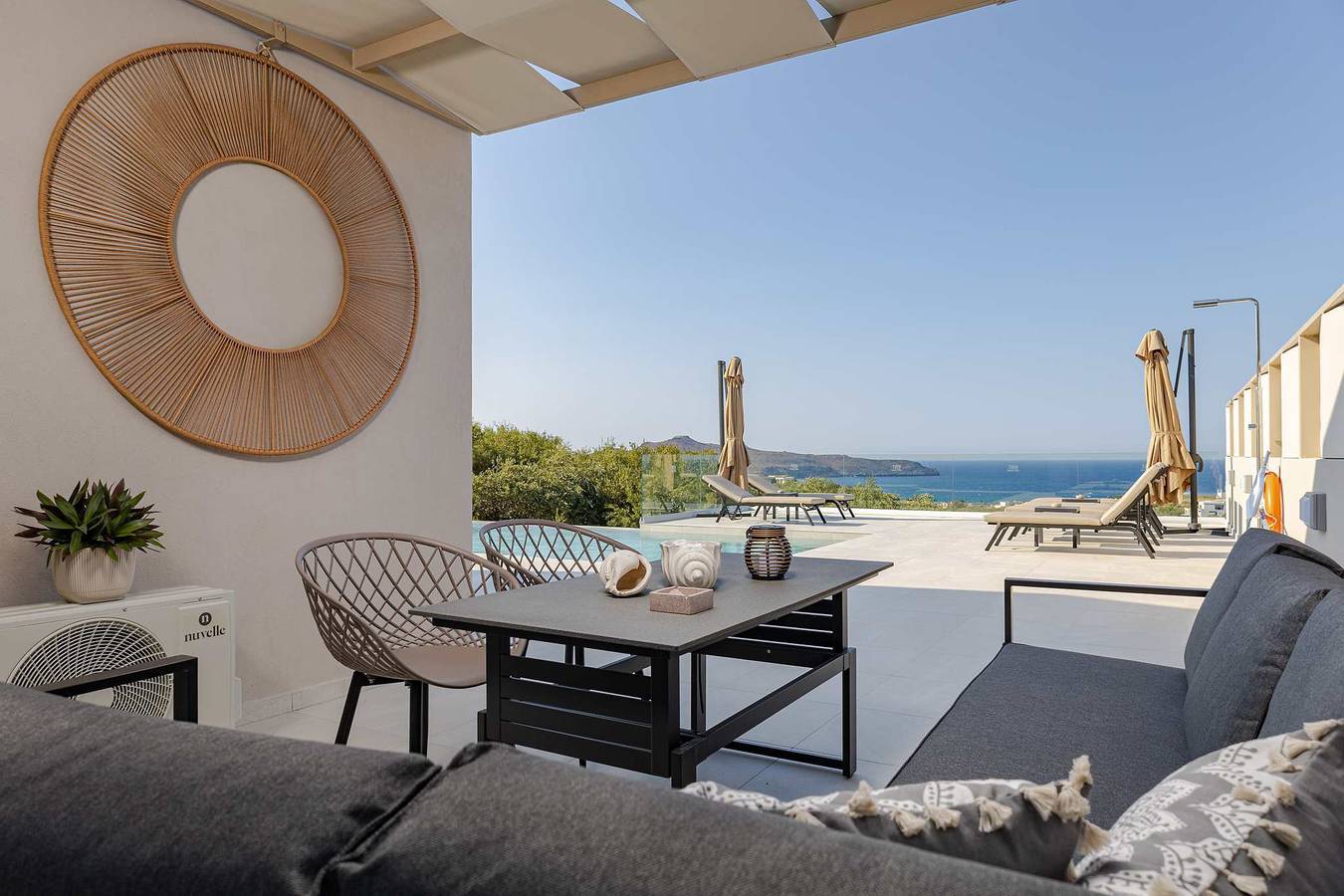 Kassiani Villa | Theo Luxury Villas With Sea View in Chania region