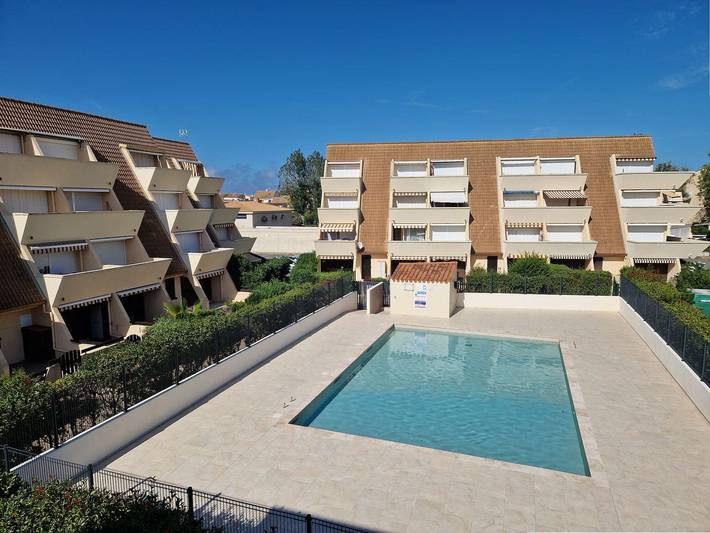 Appartement de vacances pour 4 personnes, avec piscine et terrasse à Marseillan