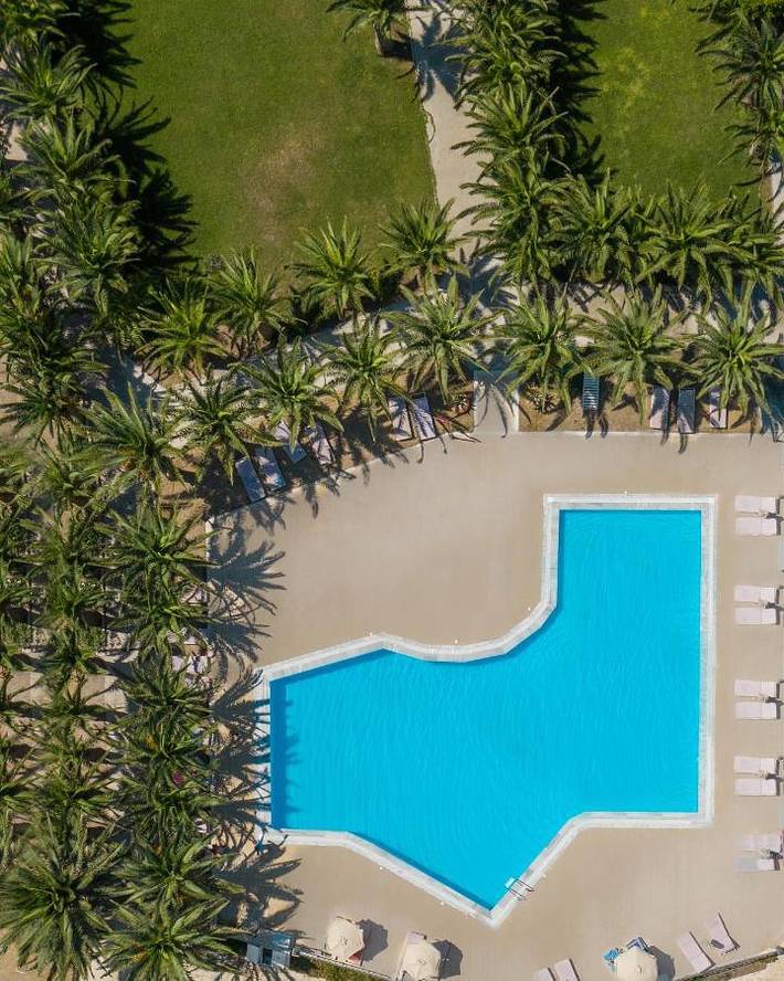 Hôtel pour 3 personnes, avec jardin et vue ainsi que sauna et piscine