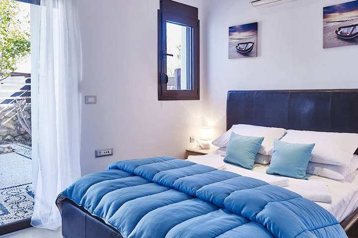 Villa Tamara con piscina privata riscaldata in Spiaggia di Vlicha, Rodi