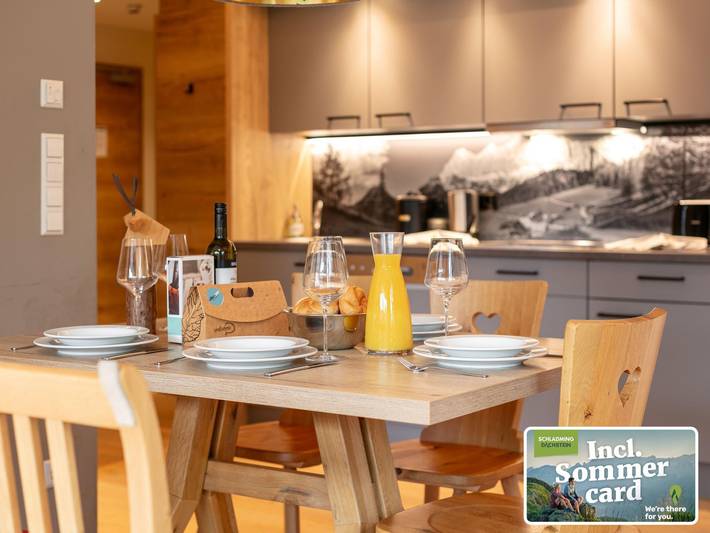 Ferienwohnung für 6 Personen, mit Sauna und Balkon