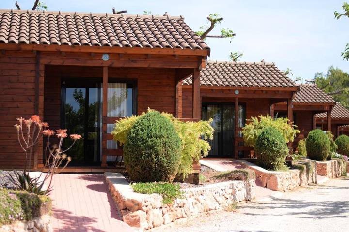 Vakantiepark voor 4 personen, with zwembad and tuin as well as uitzicht in Spanje