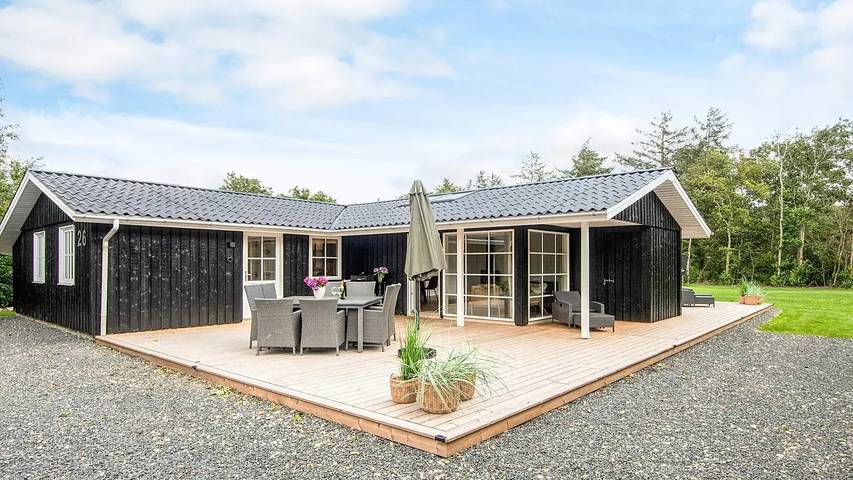Ferienhaus für 9 Personen, mit Pool und Whirlpool in Filsø See