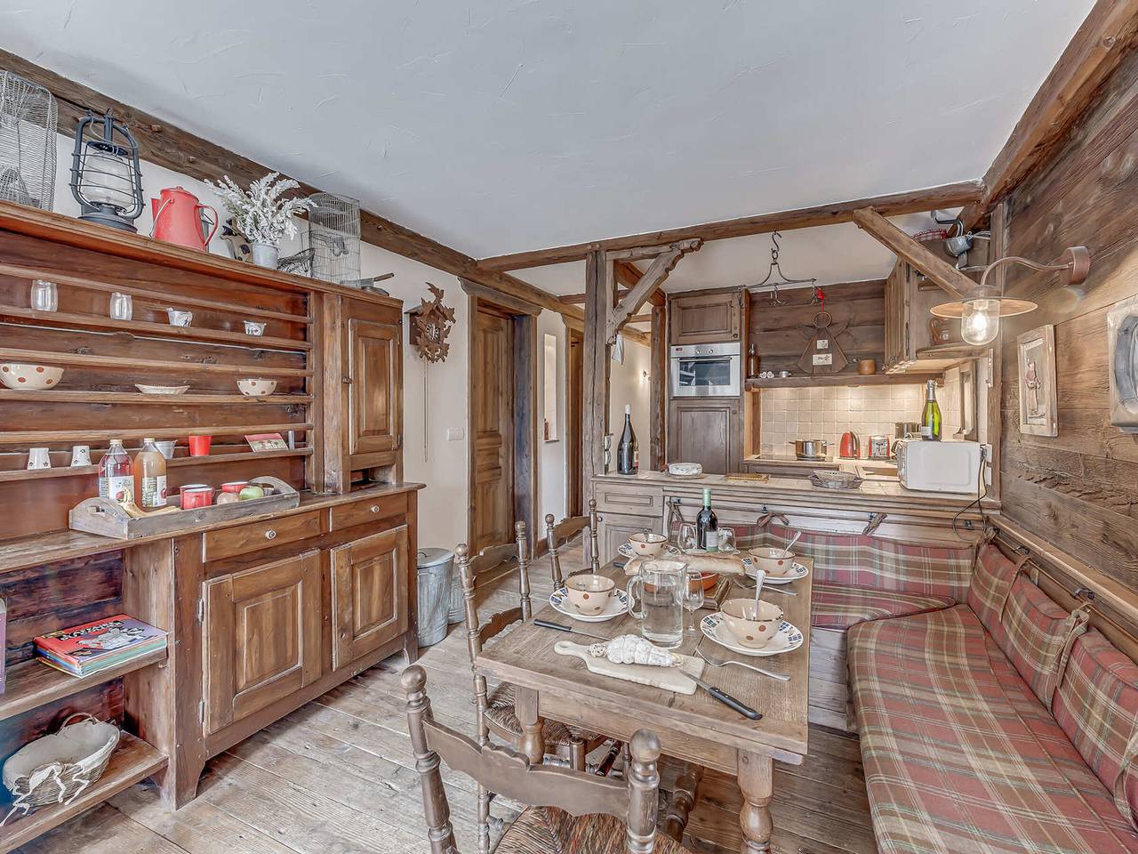Geheel appartement, Tignes - 3 rooms, sauna, mountain style in Tignes, Massif de la Vanoise