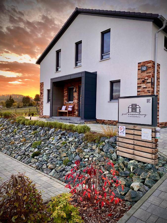 Ferienwohnung für 4 Personen, mit Garten und Ausblick sowie Seeblick im Vogtland - 3