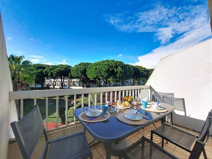 Gîte pour 4 personnes, avec terrasse dans Port Camargue