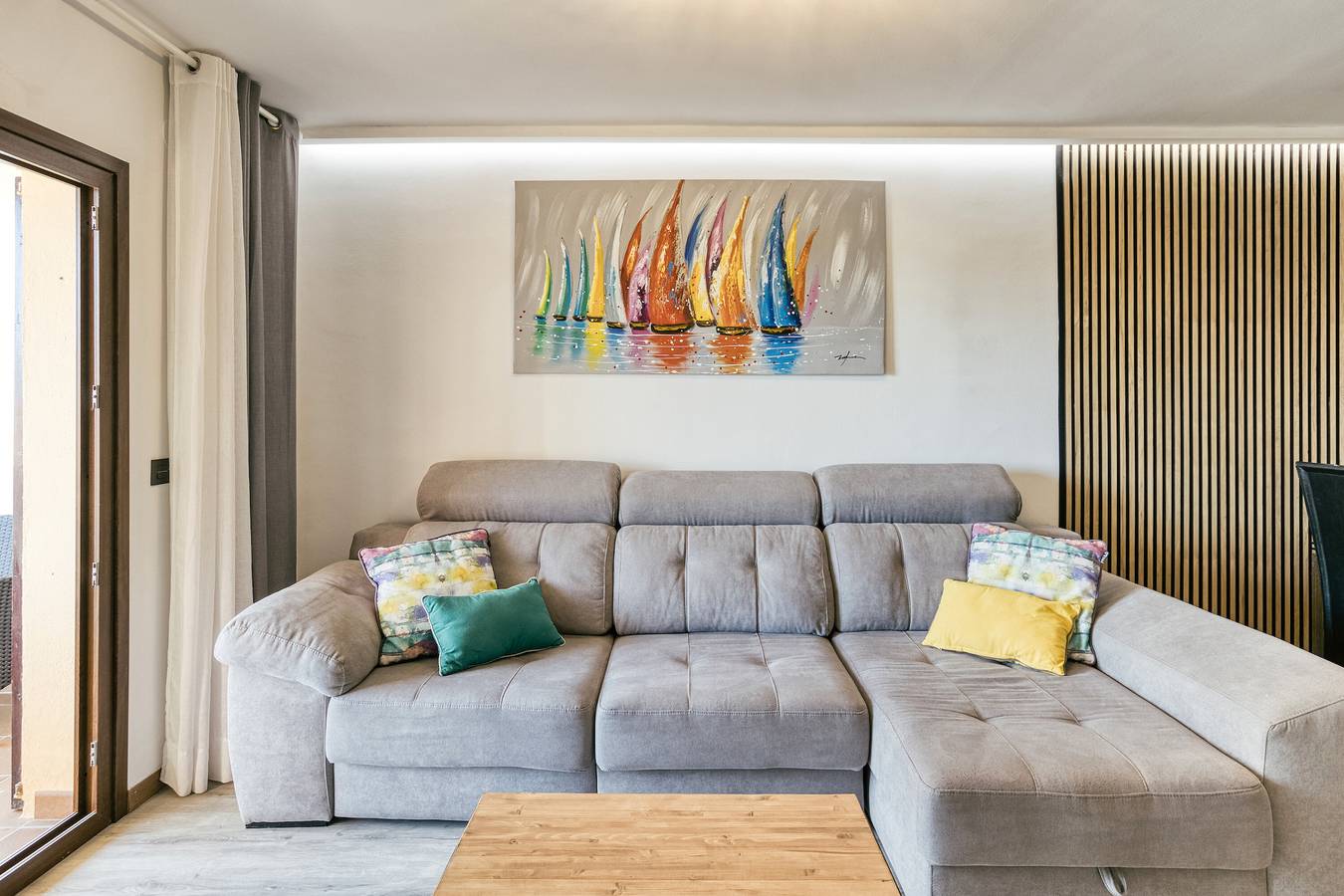 Geheel appartement, Appartement 'Apartamento En L'escala' met Uitzicht op Zee, Wifi en Airconditioning in L'Escala, Upper Empordà