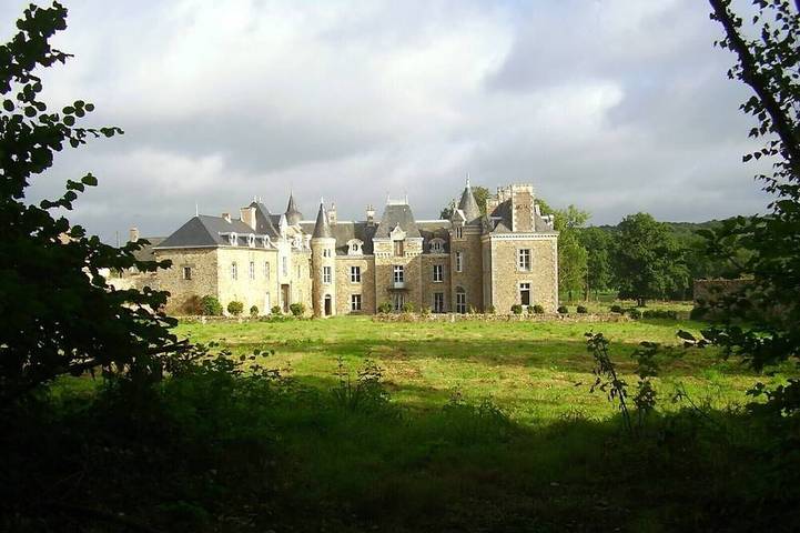 Château pour 35 personnes, avec Jardin dans Mayenne