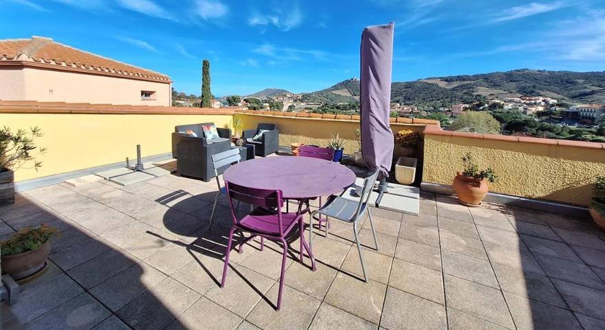 Gîte pour 6 personnes, avec vue et terrasse, animaux acceptés dans Gare De Collioure - 2