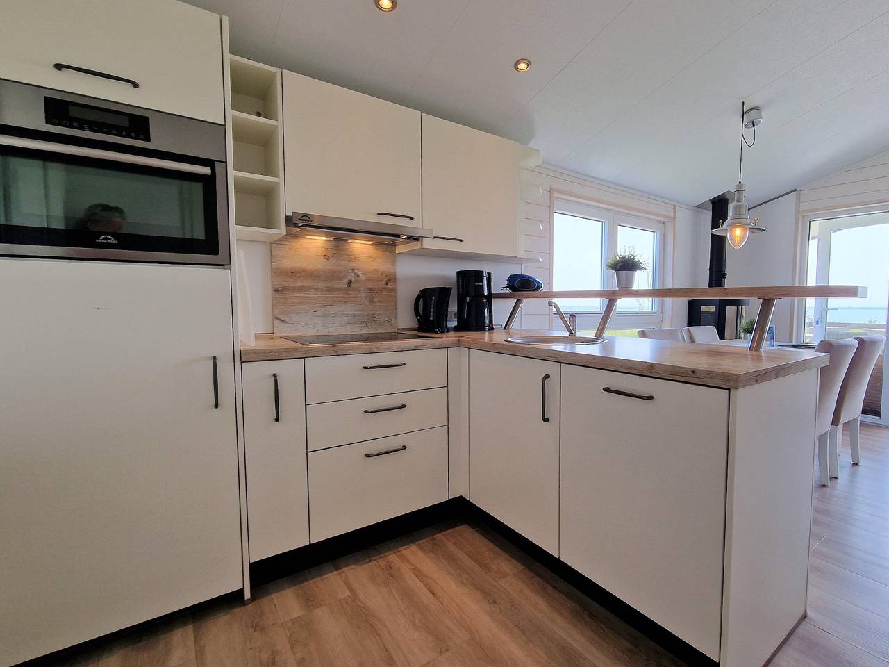 Admiralshaus mit Panoramaostseeblick in Bliesdorf Strand, Schashagen