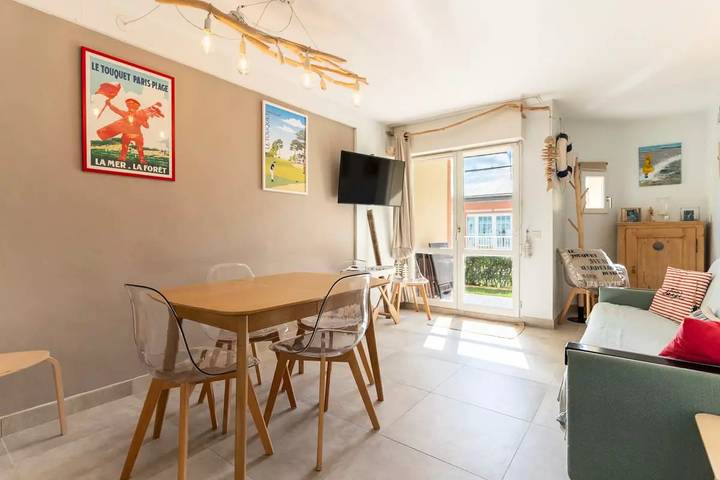 Gîte pour 4 personnes, avec balcon et piscine dans Parc équestre du Touquet Paris-Plage - 2