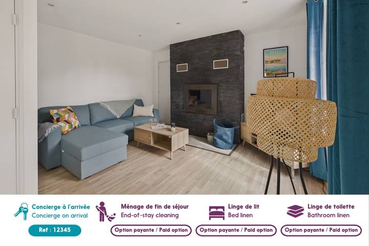 Location de vacances pour 4 personnes, avec jardin et terrasse, animaux acceptés à Fouesnant - 2