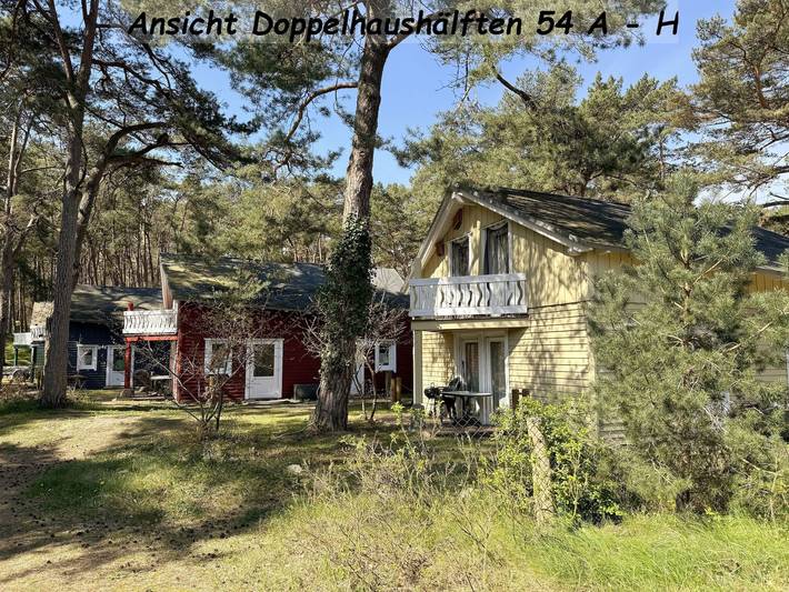 Ferienhaus für 5 Personen, mit Balkon und Terrasse sowie Garten