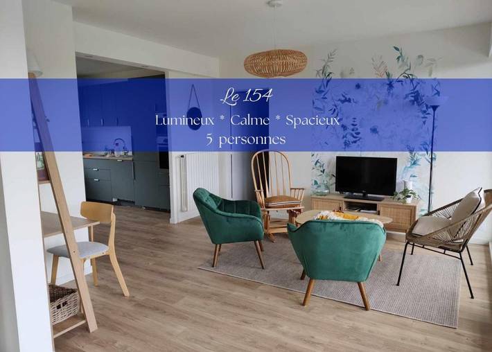 Maison de vacances pour 5 personnes, avec jardin et terrasse