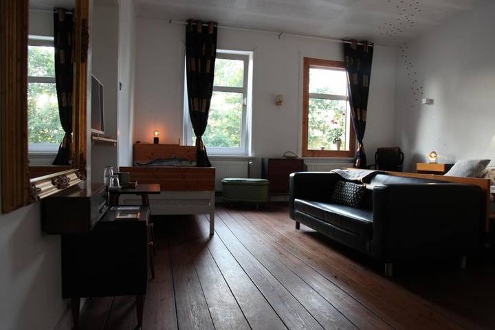 Ferienwohnung für 2 Personen, mit Terrasse und Garten sowie Ausblick in Wesselburenerkoog