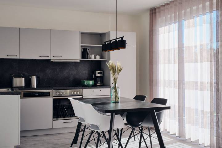 Ferienwohnung für 4 Personen, mit Sauna und Ausblick sowie Garten in Zirchow - 2