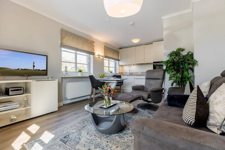 Ganze Wohnung, Ferienwohnung mit Terrasse und Garten in strandnaher Lage auf Sylt in Westerland, Sylt (Gemeinde)