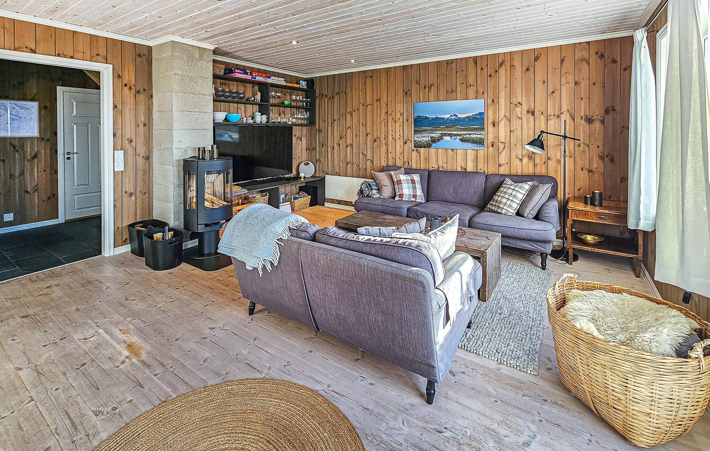 Ferienhaus für 8 Personen mit Terrasse in Vinje