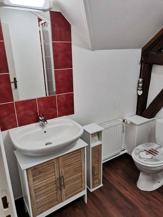 Gîte pour 2 personnes, avec vue ainsi que terrasse et jardin à Sainte-Marie-au-Bosc - 3