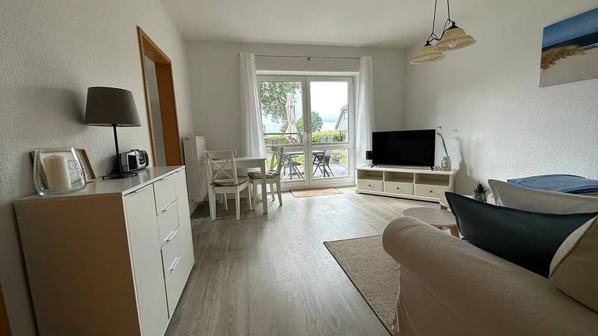 Ferienwohnung für 3 Personen, mit Garten, mit Haustier