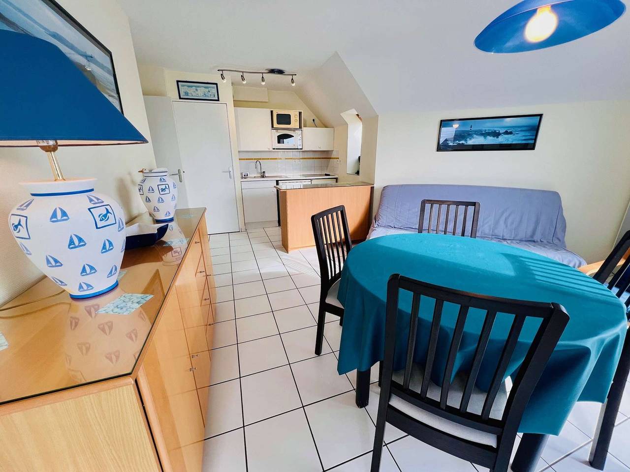 Apartamento entero, Apartamento de 3 piezas con terraza cerca de la playa, Quiberon in Quiberon, Côte des Mégalithes