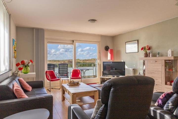 Vakantieappartement voor 4 personen, with Balkon and Sauna as well as Uitzicht in Groote Keeten