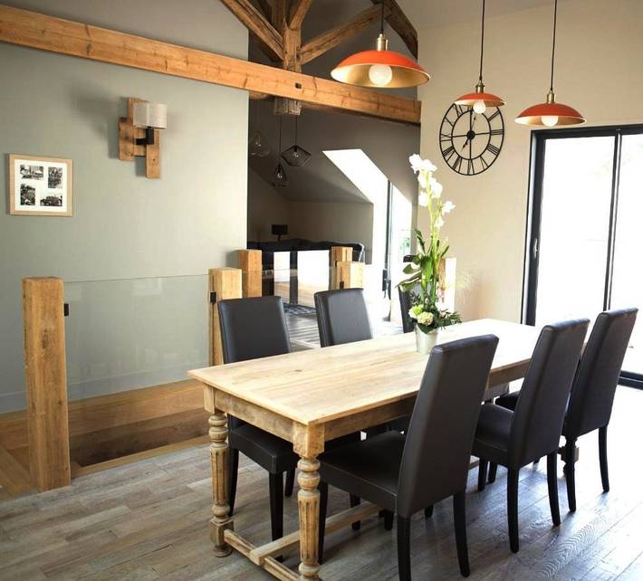 Gîte pour 6 personnes, avec vue et jardin à Levernois - 4