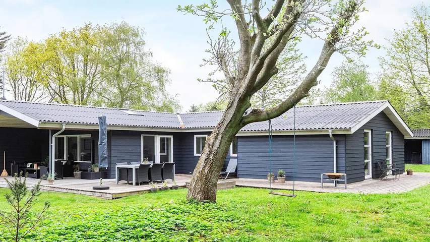Ferienhaus für 7 Personen, mit Garten, mit Haustier
