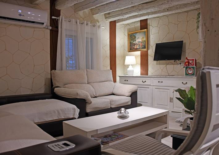 Ferienhaus für 13 Personen, mit Balkon