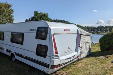 Wohnwagen für 3 Personen an der Nordsee