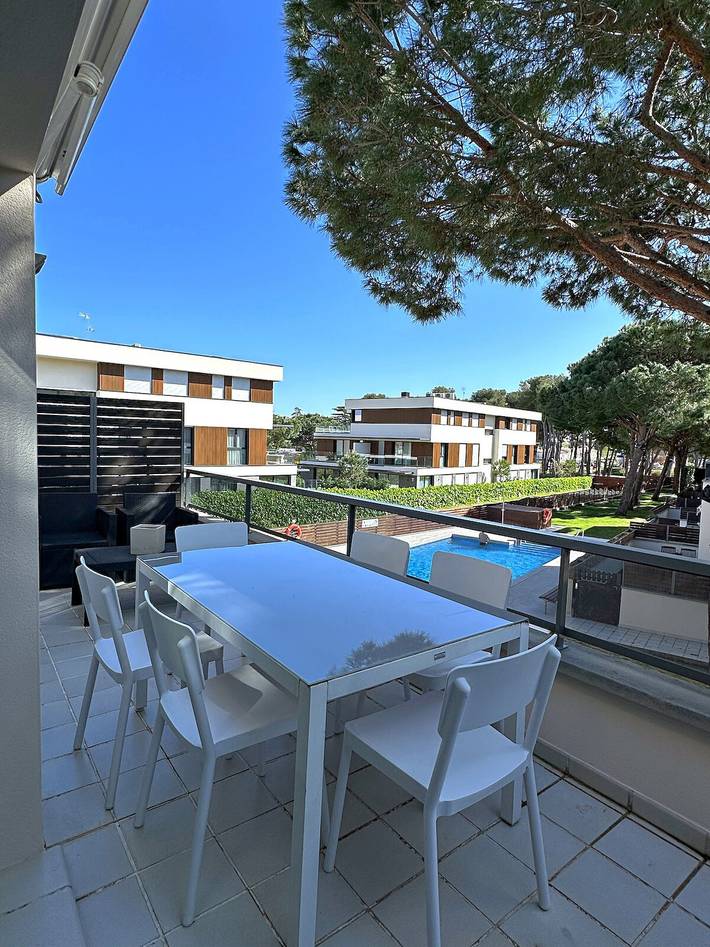 Appartement de vacances pour 7 personnes, avec jardin ainsi que terrasse et piscine - 1