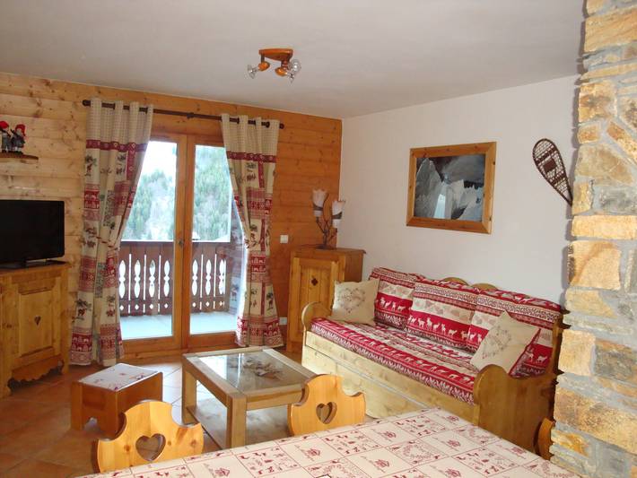 Chalet pour 6 personnes, avec Balcon à Pralognan-la-Vanoise
