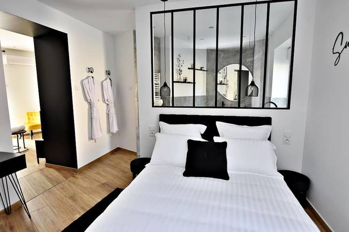 Apartamento entero, Arum Suite with terrace in Roanne, Región de Roanne