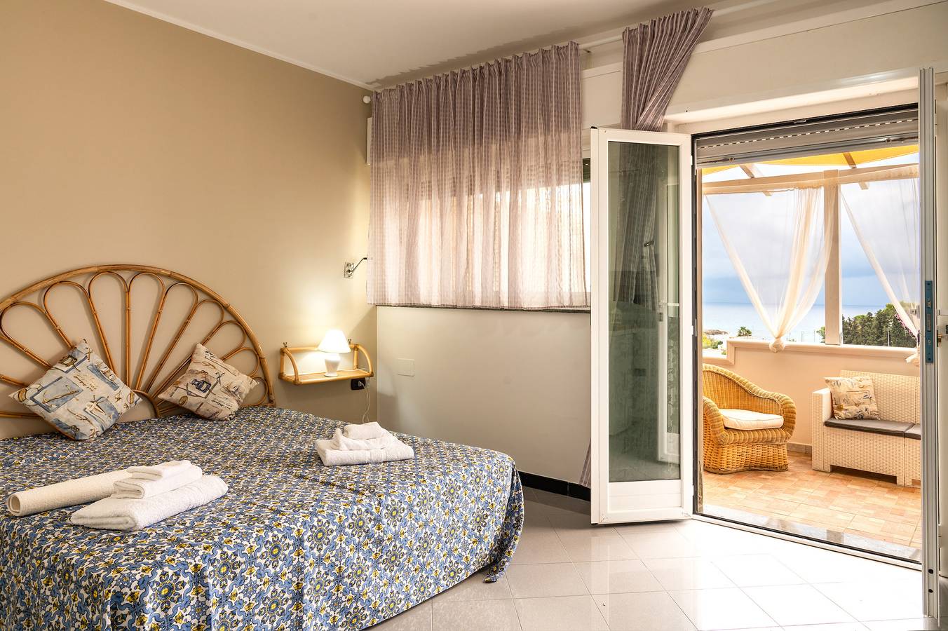 Maison de vacances "A casa di Pietro Due" avec vue sur la mer, jardin et Wi-Fi. in Leporano, Golfe de Tarente
