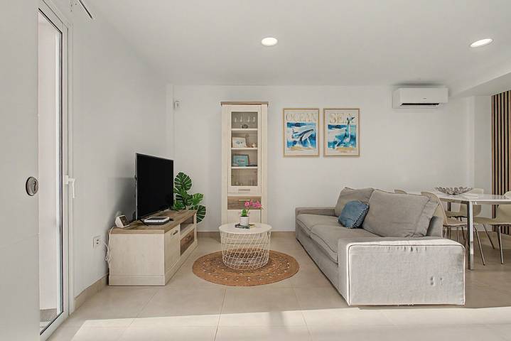 Ganze Wohnung, Ferienwohnung 'Brisa B' mit Balkon, WLAN und Klimaanlage in Playa el Médano, Granadilla de Abona