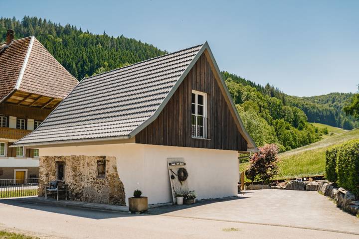Ferienhaus für 4 Personen, mit Terrasse und Garten sowie Ausblick in Hofstetten - 4