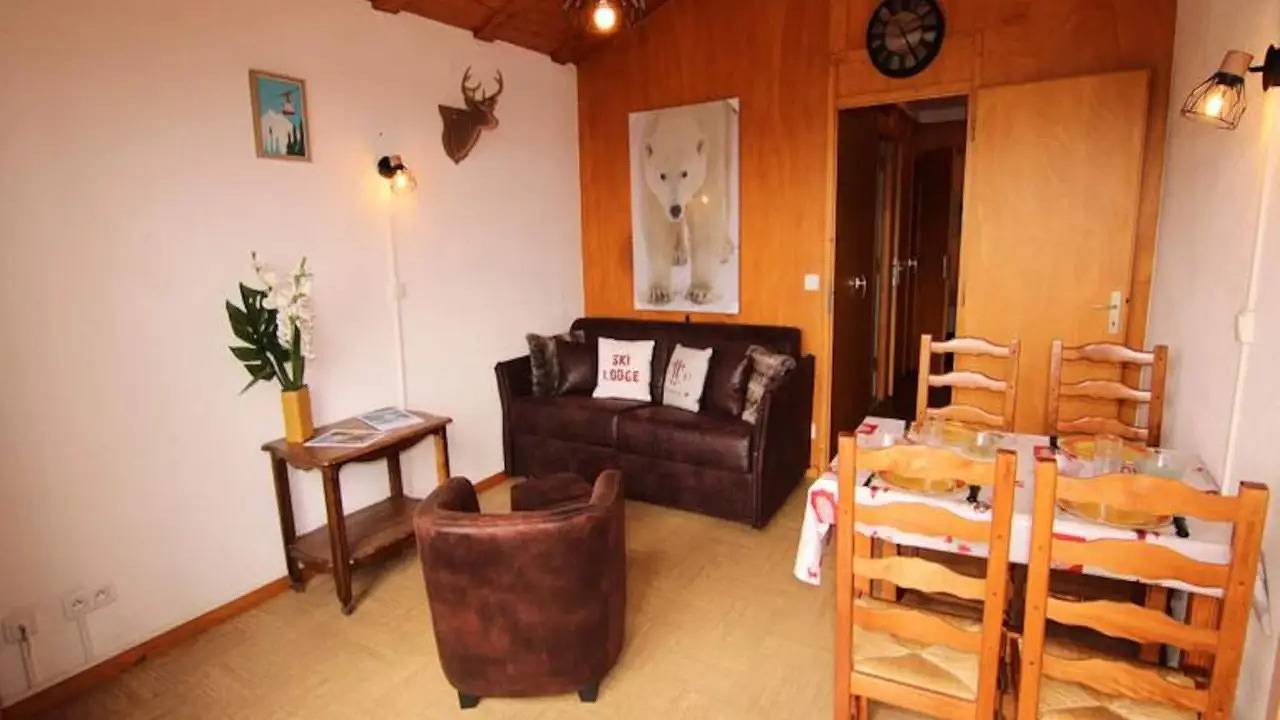 Apartamento vacacional entero, Ferienwohnung für 5 Personen (35 m²) in Hauteluce in Les Saisies, Albertville region