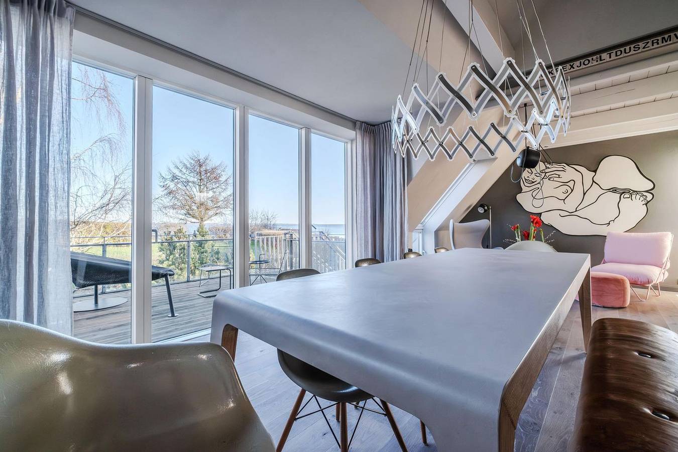 Lieblingsplatz am Meer - Ferienhaus Haifischsieben mit Meerblick, Kamin und Sauna in Holnis, Glücksburg