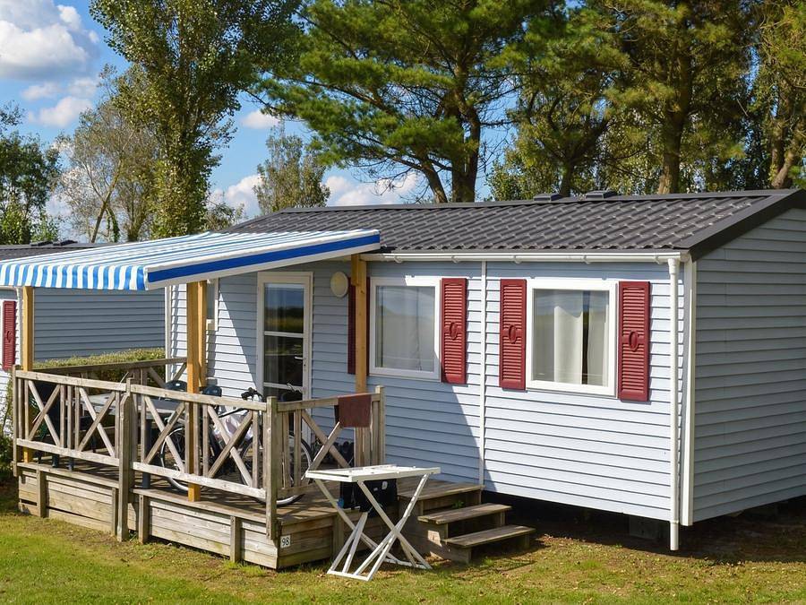 Camping Ker Vella   - Mobilhome 5 personnes in Plomodiern, Iroise