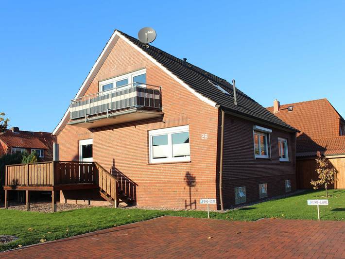 Ferienwohnung für 3 Personen, mit Balkon/Terrasse und Terrasse, kinderfreundlich in Jork - 2