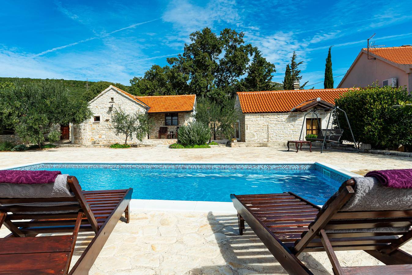Country House Irena with pool in Grad Benkovac, Zadar