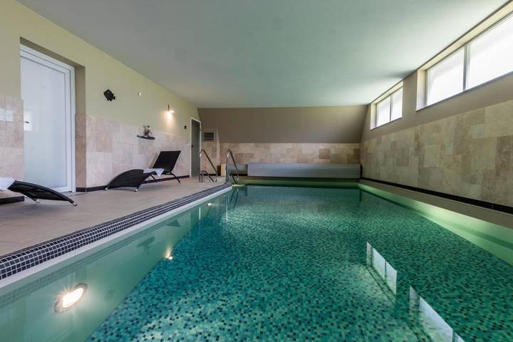 Ferienhaus für 10 Personen, mit Pool und Garten sowie Ausblick und Sauna, mit Haustier in Kalkhorst