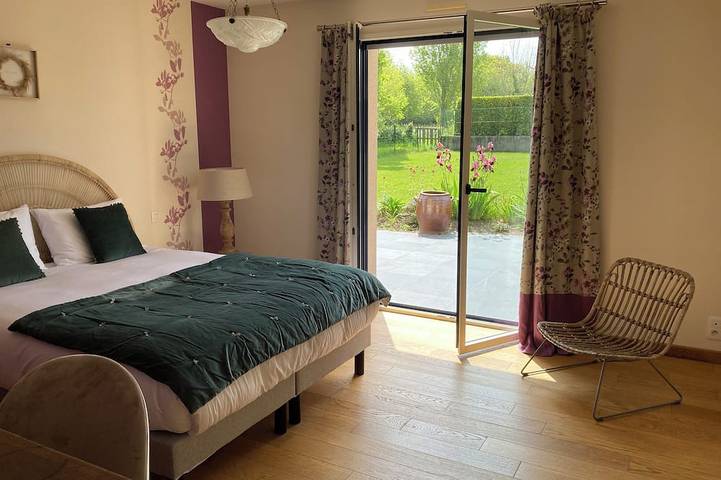 Location de vacances pour 8 personnes, avec jardin dans Plage Le Portuais - 2