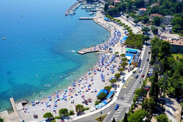Maison d’hôte pour 3 personnes, avec balcon, animaux acceptés dans Grad Opatija - 4