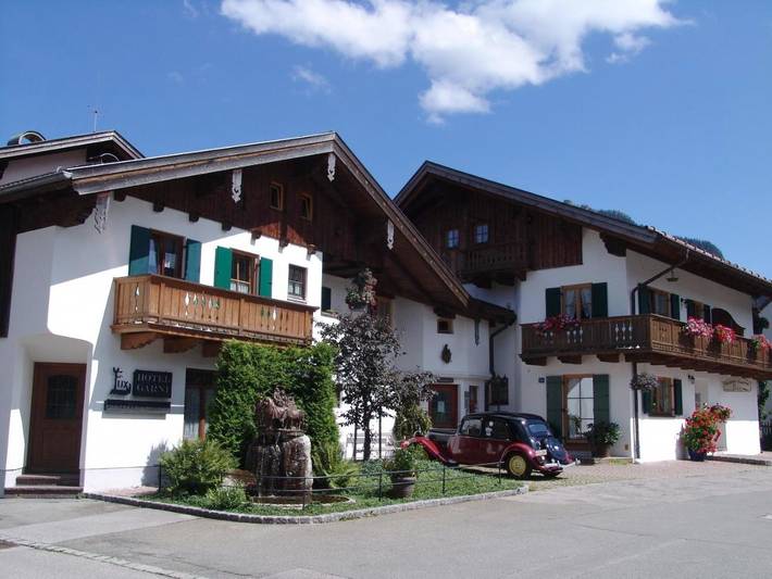 Hôtel pour 5 personnes, avec Balcon et Terrasse ainsi que Sauna et Vue à Oberammergau