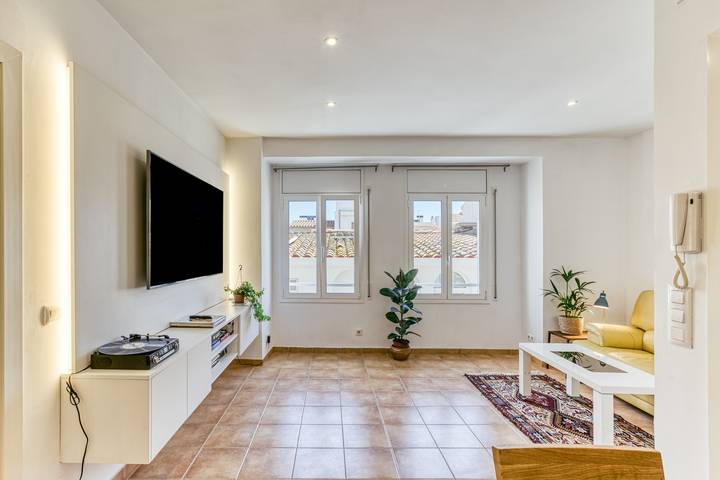 Apartamento entero, Apartamento 'Mar' con Wi-Fi in Platja Cala Mar d'en Manassa (l'Escala), La Escala