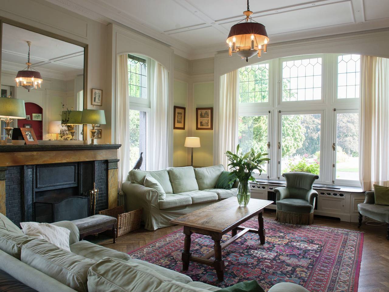 Vintage Kasteel in Theux met Privézwembad in Theux, Luik en omgeving