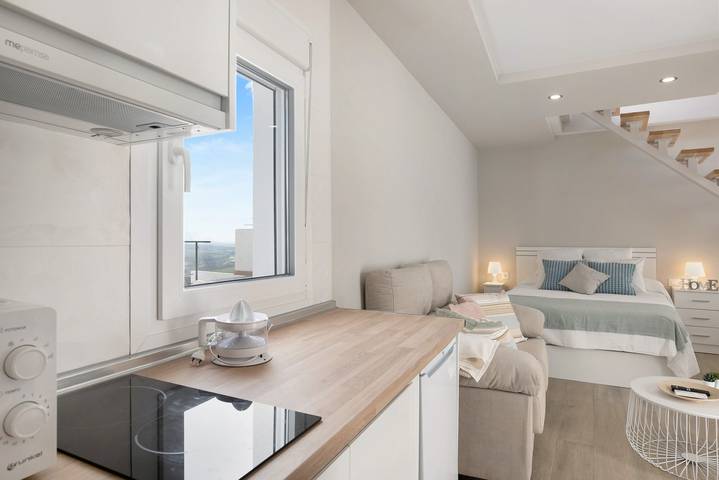 Ganze Wohnung, Ferienwohnung '"La Fuente" mit Bergblick, privater Terrasse und Klimaanlage in Vejer de la Frontera, Costa de la Luz