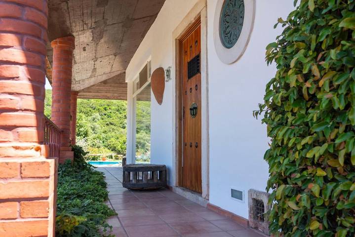 Location de vacances pour 8 personnes, avec jardin ainsi que piscine et vue, animaux acceptés à Rio Maior - 2