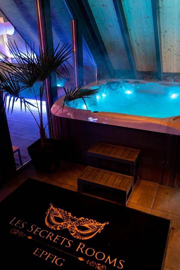 Hotel für 2 Personen, mit Whirlpool und Balkon im Elsass